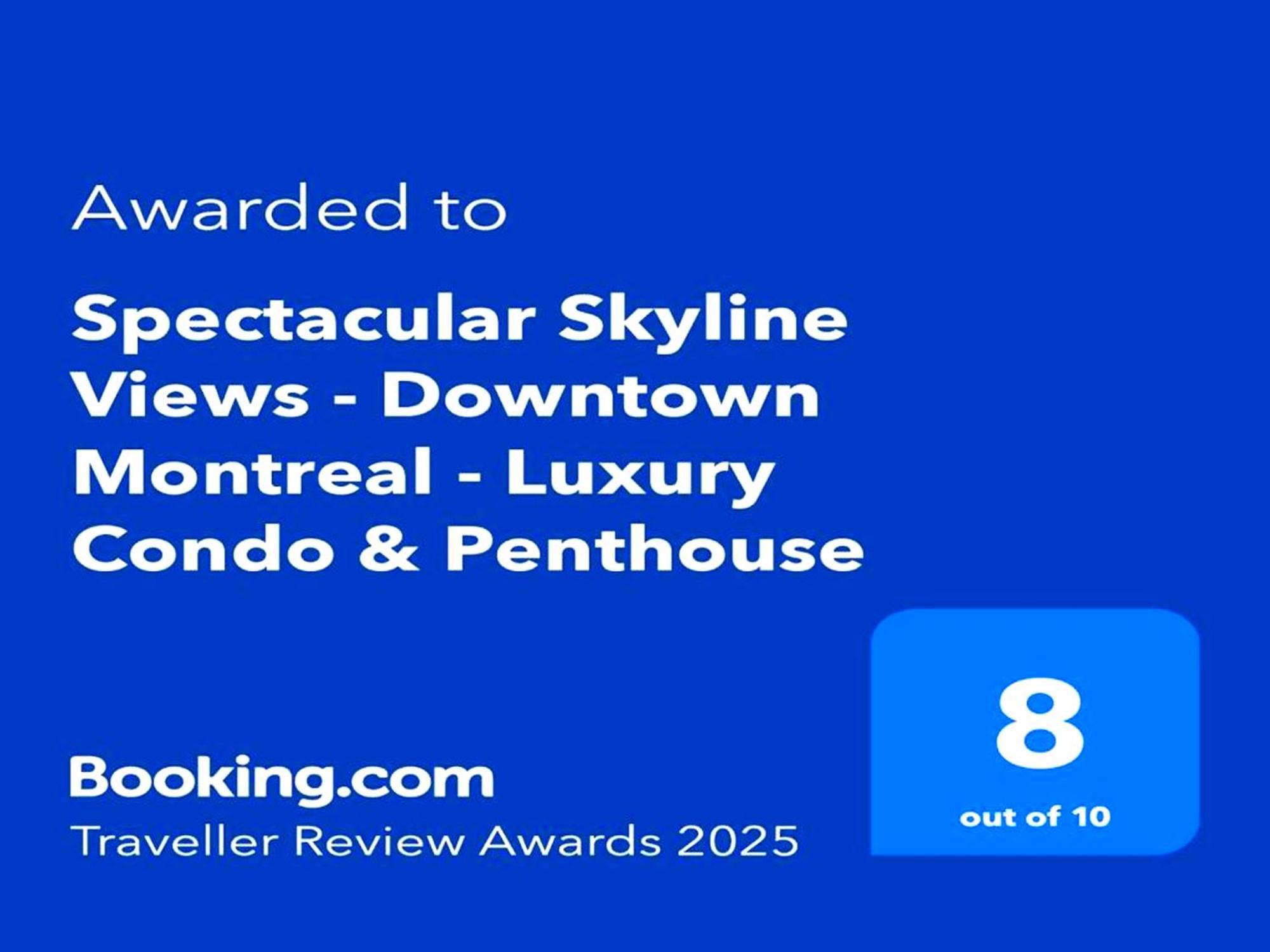 Spectacular Skyline Views - Downtown Montreal - Luxury Condo & Penthouse Екстер'єр фото